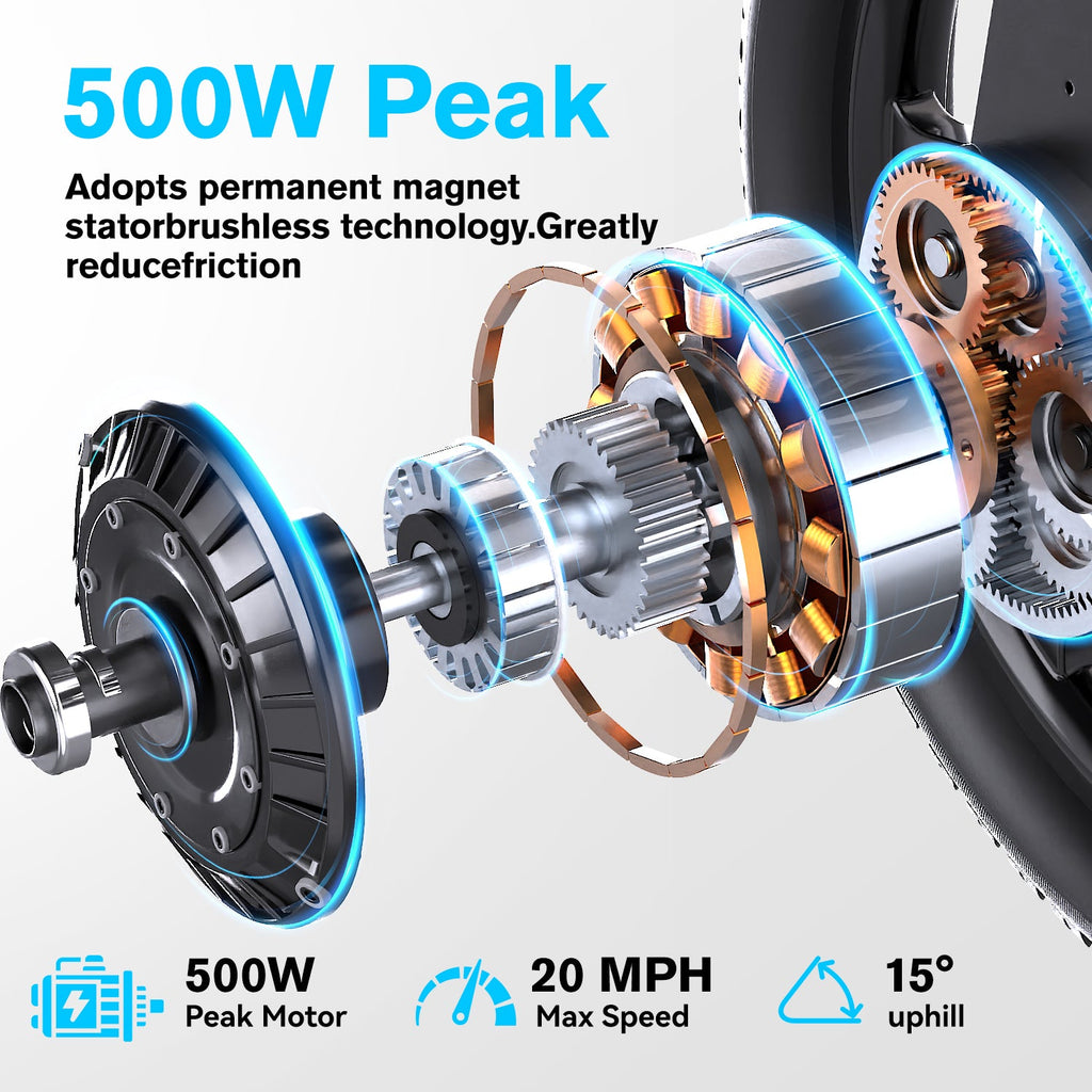 EK13-Combo 16"up to 60 Miles 20+MPH