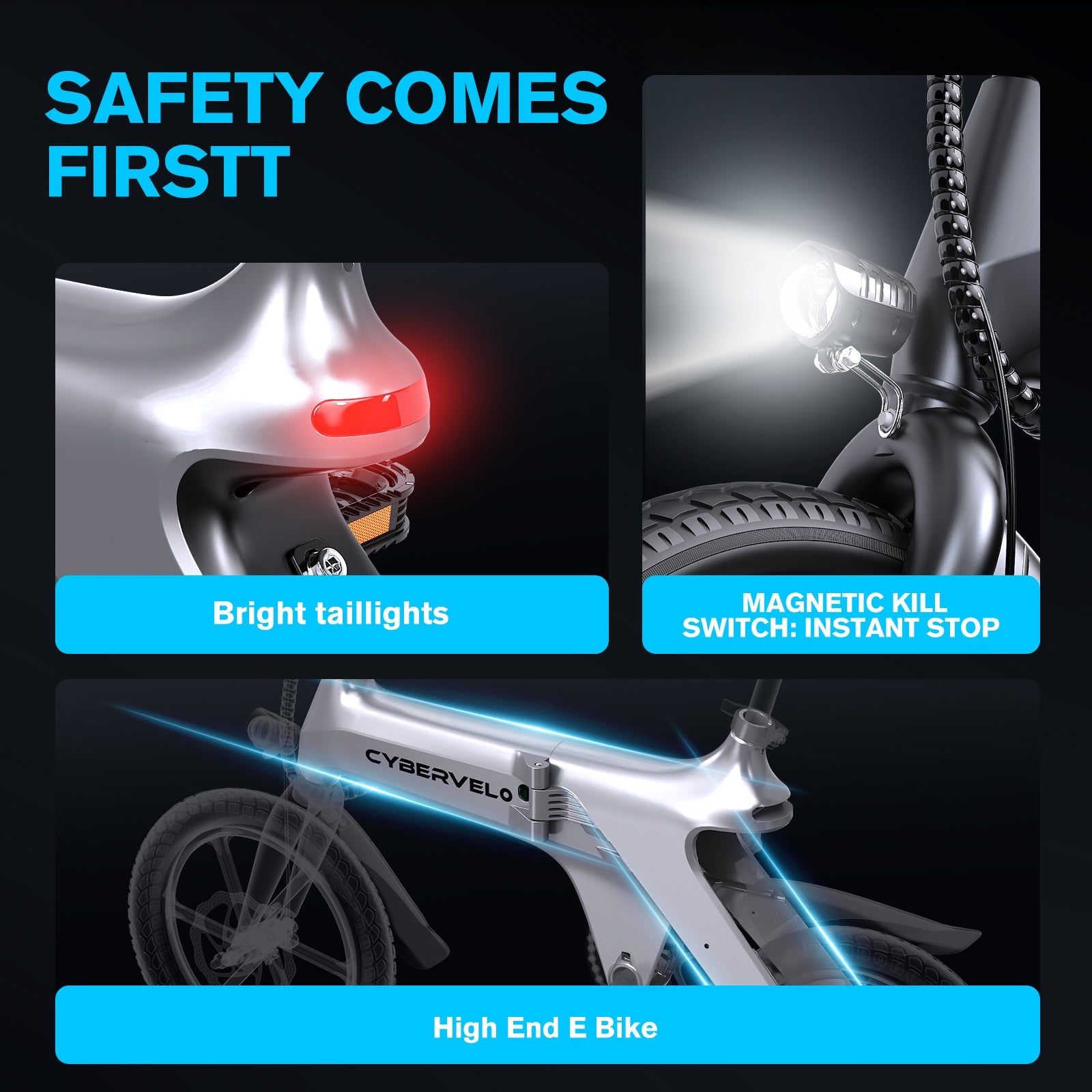 EK13-Combo 16"up to 60 Miles 20+MPH