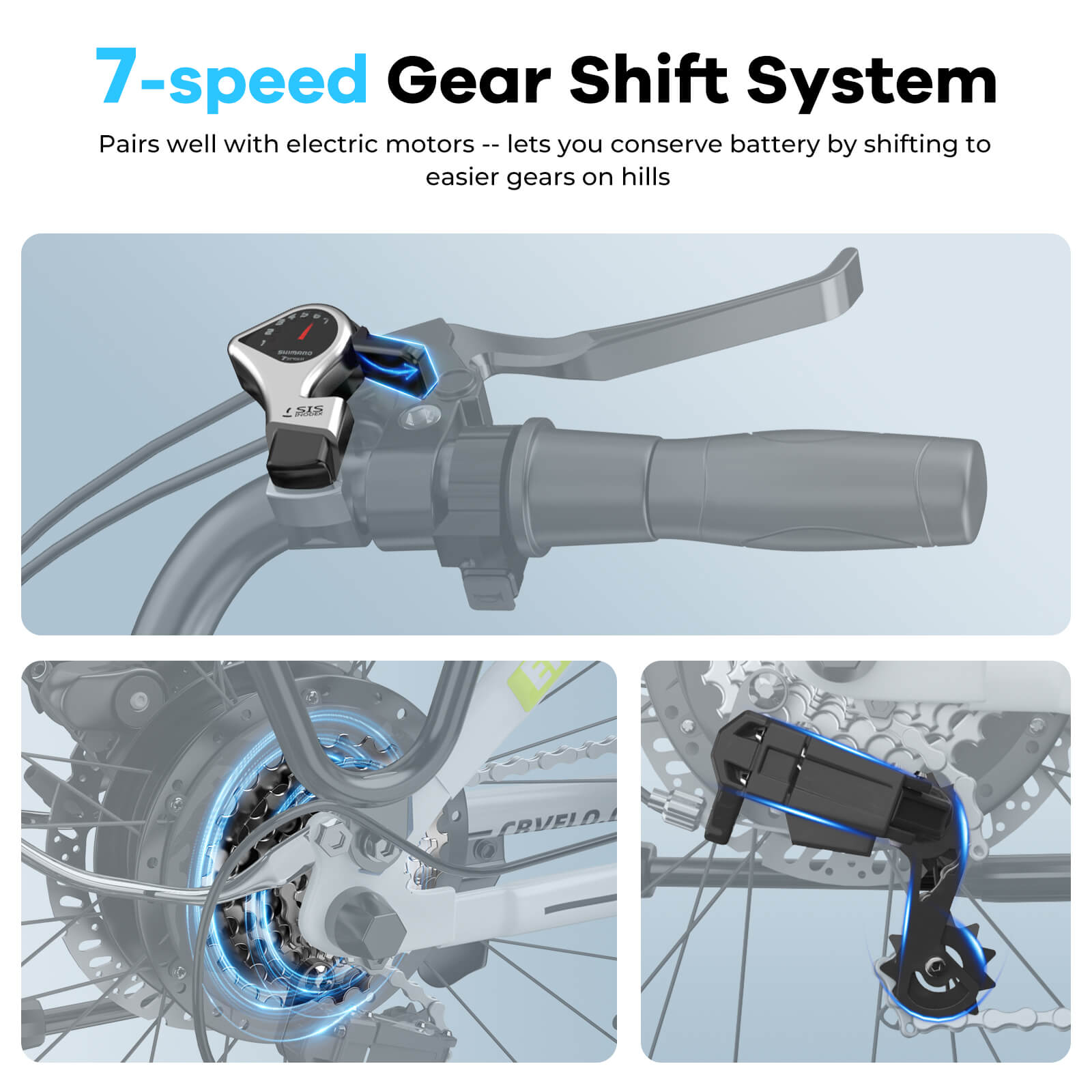 Combo 26" 48V 25AH Ebike EK7