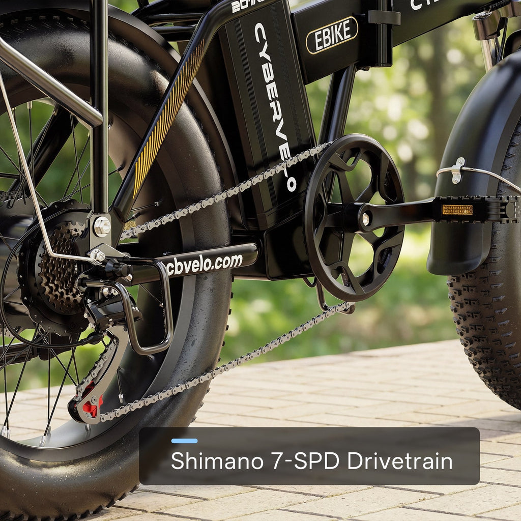 Combo-EK4+Mars700 Folding Ebike