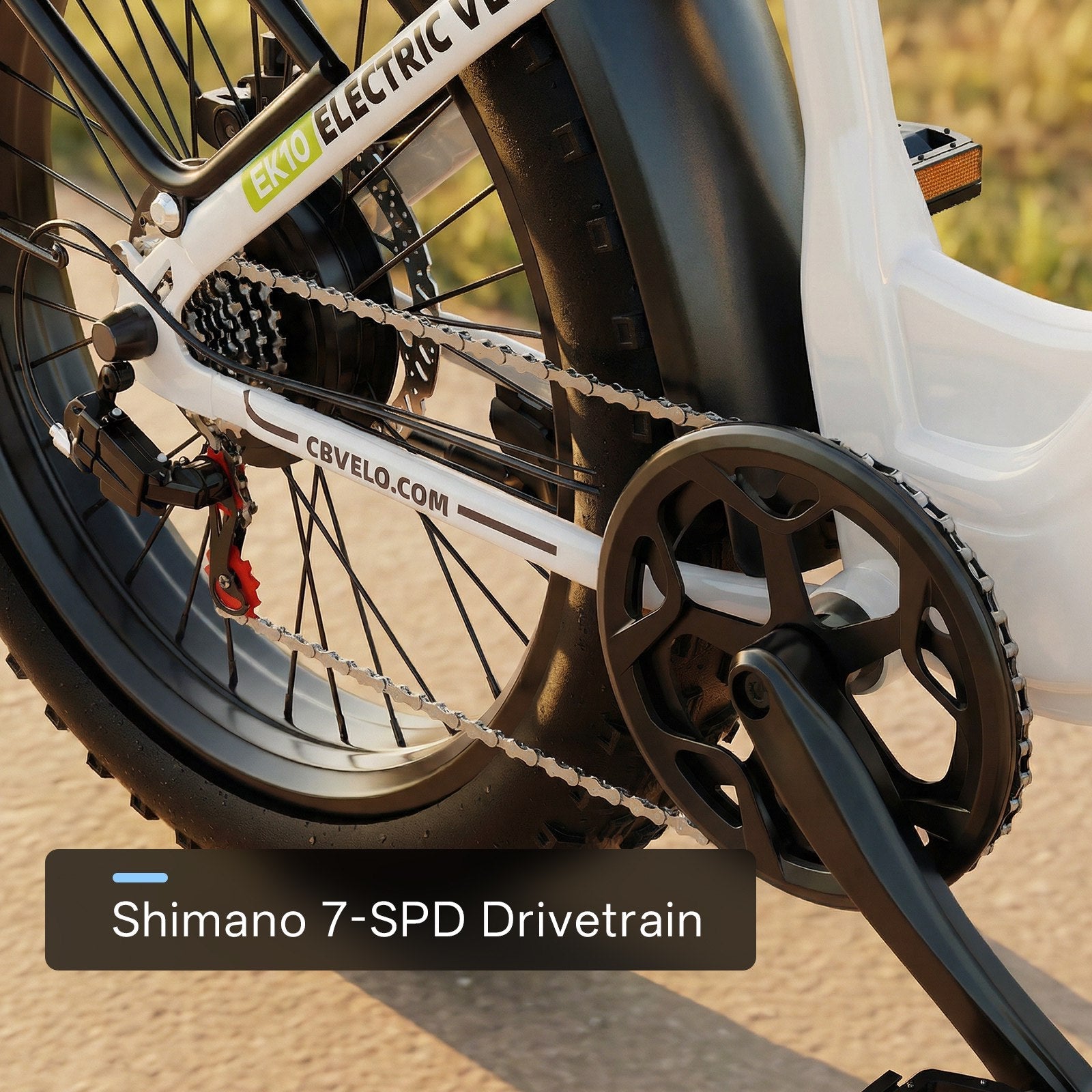 Combo-EK10 26" Through Ebike