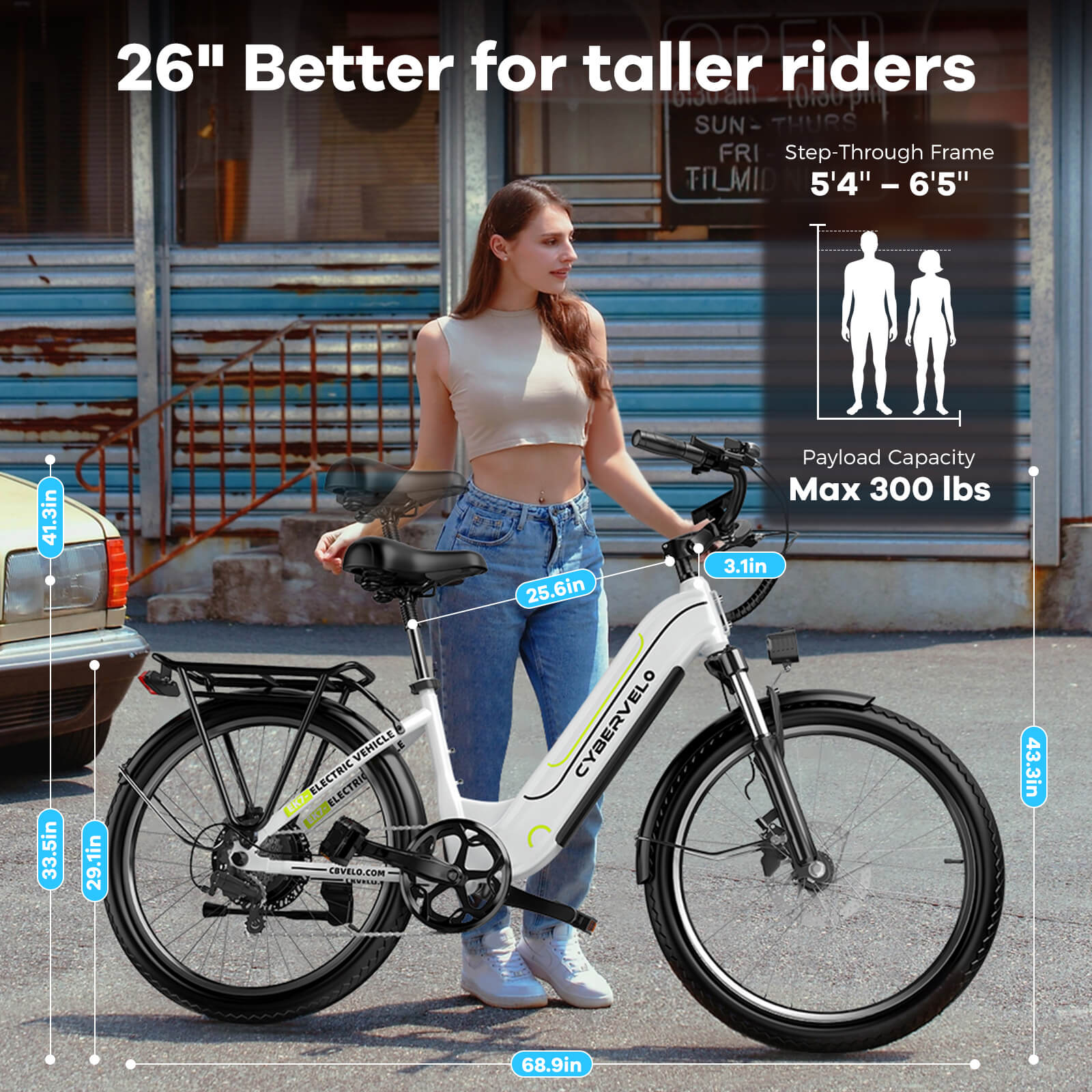 Combo 26" 48V 25AH Ebike EK7